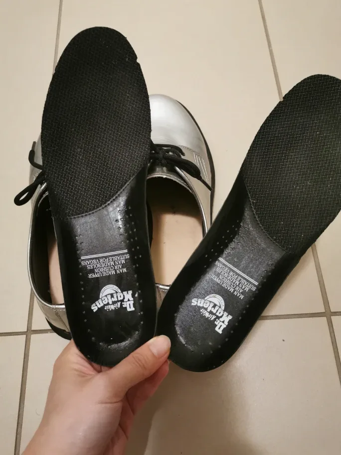 Dr. Martens Silver Shoes image indicator(5)