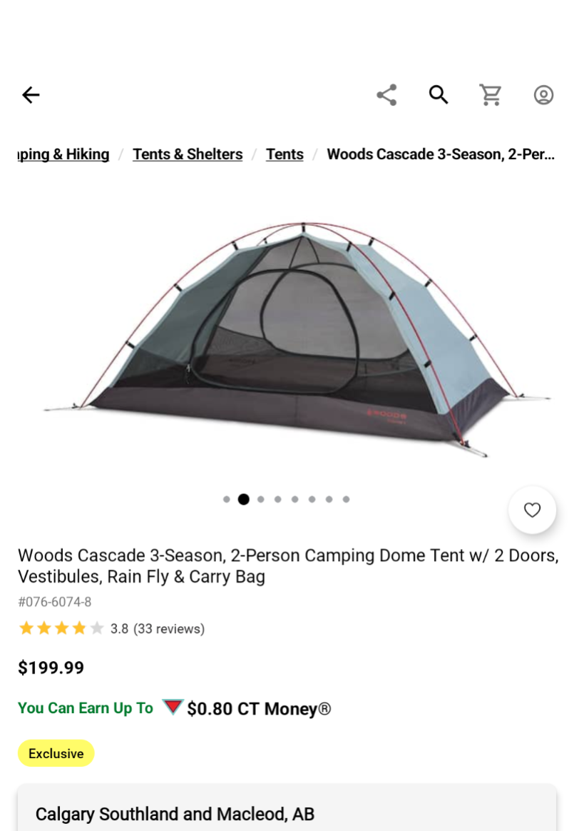 Woods Cascade 2-Person Camping Tent - photo 4
