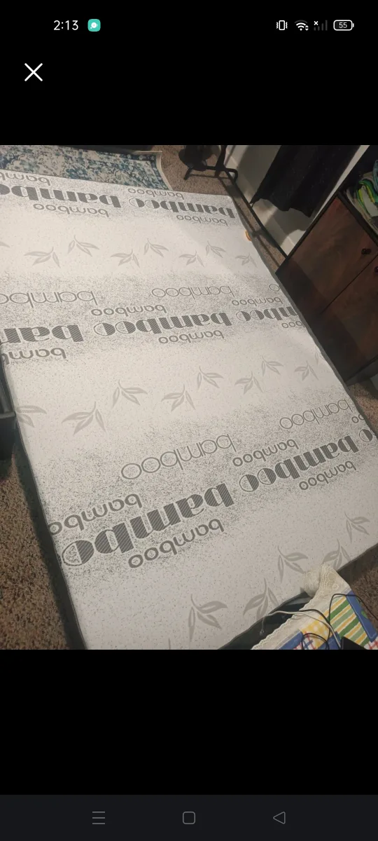 Bamboo Mattress (new) never used ! thumbnail