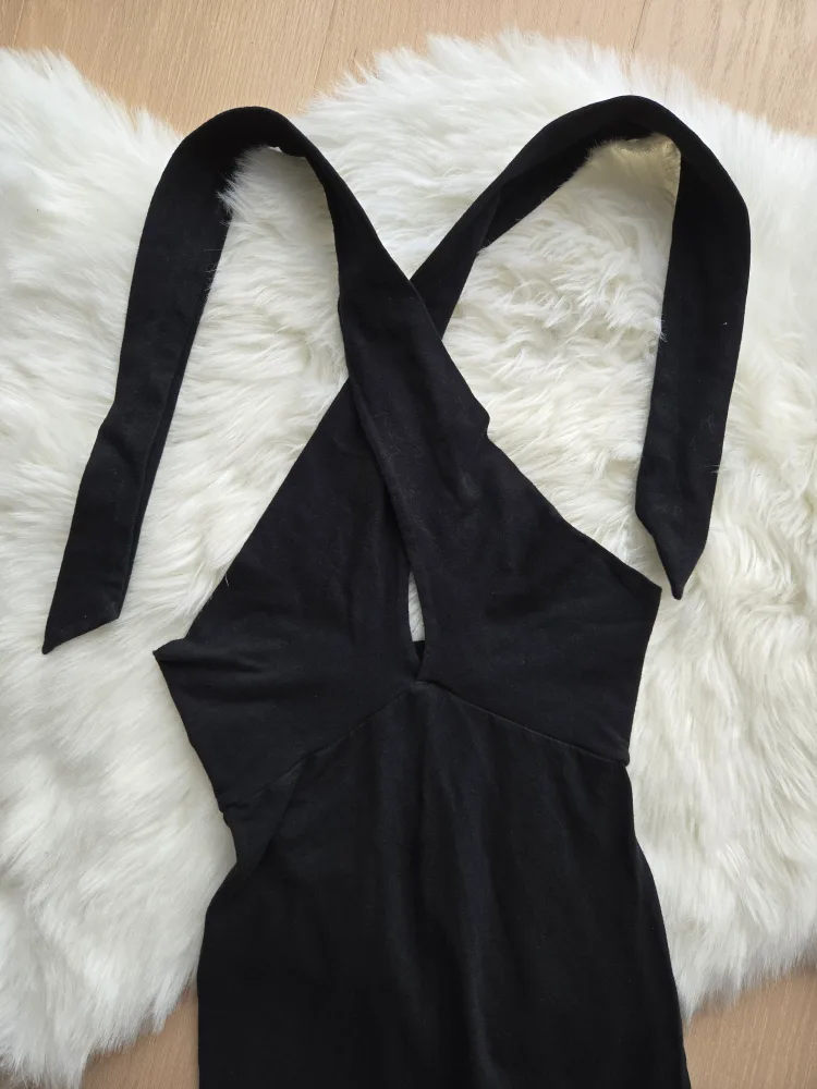 American Apparel Black Halter Dress - XS image indicator(2)