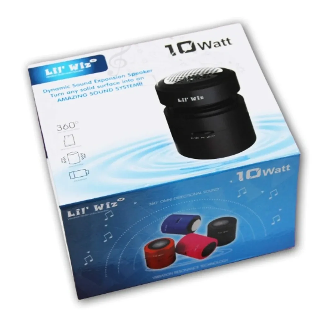 Lil' Wiz 10 Watt Dynamic Sound Expansion Speaker - Black thumbnail