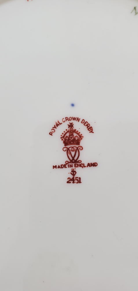 Royal Crown Derby Plate 6" - photo 2