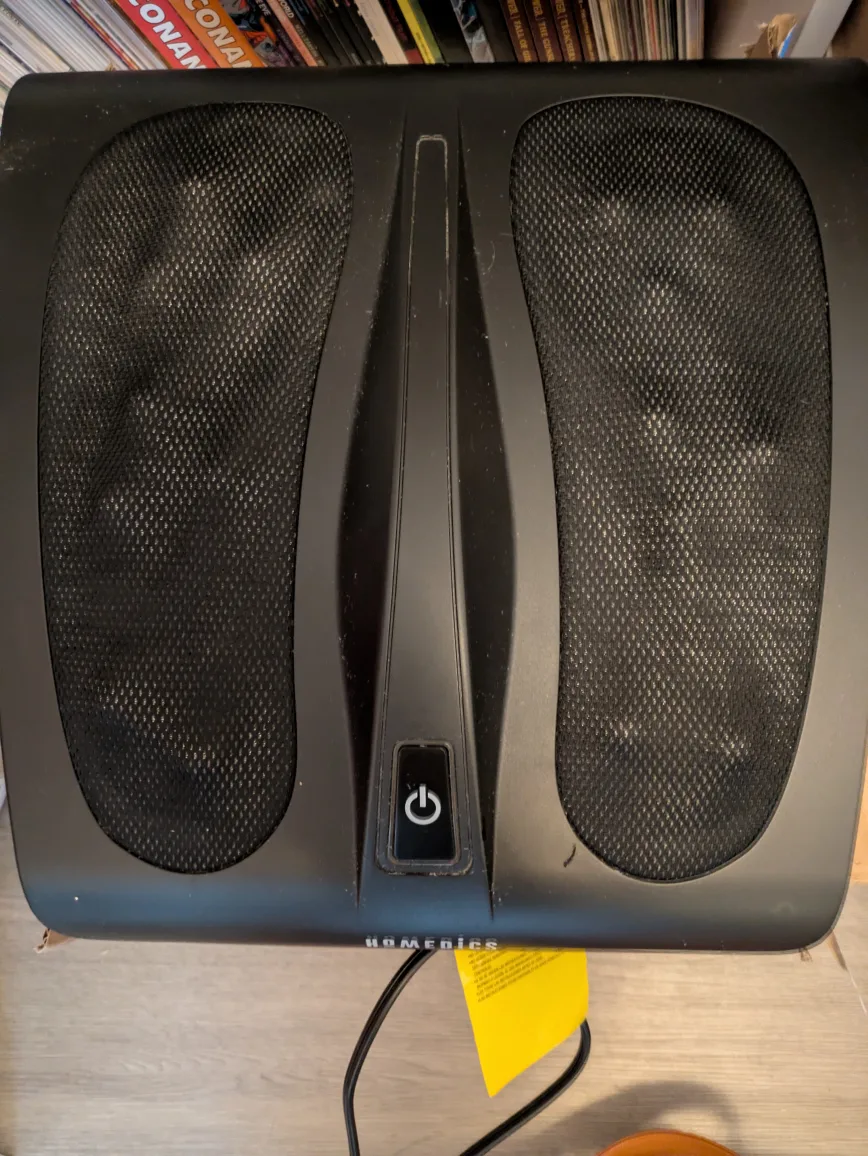 Nekteck Foot Massager with Heat - Black thumbnail