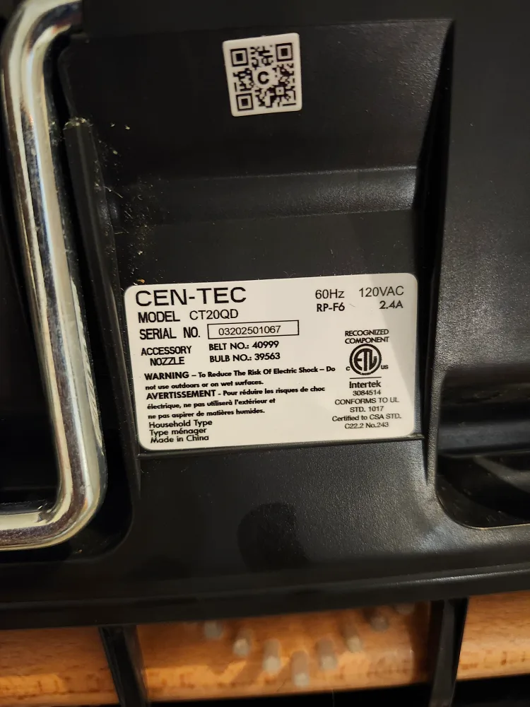 CT20QD Quiet Drive Central Vacuum Brush image indicator(4)