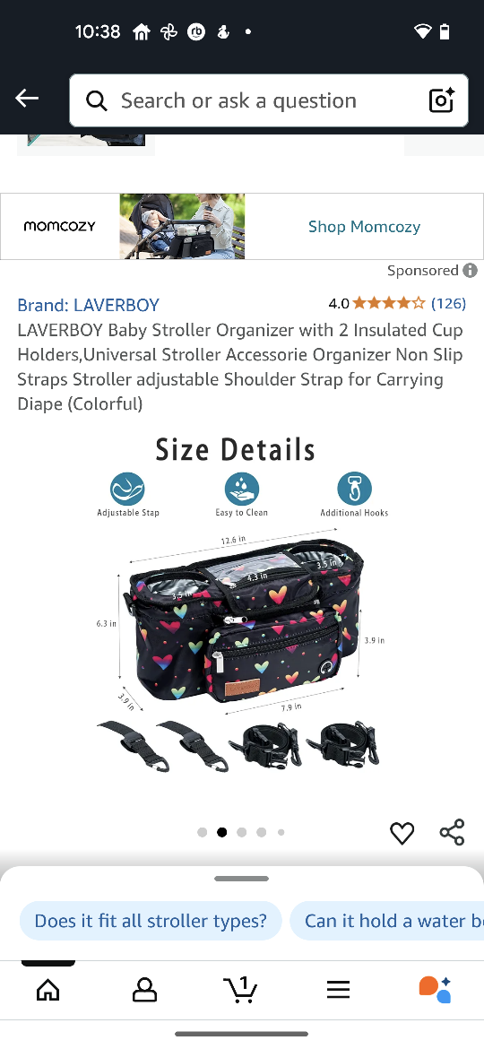 LAVERBOY Baby Stroller Organizer - photo 2