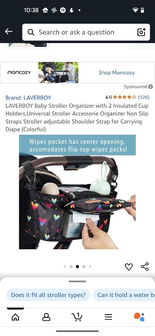 LAVERBOY Baby Stroller Organizer - photo 5