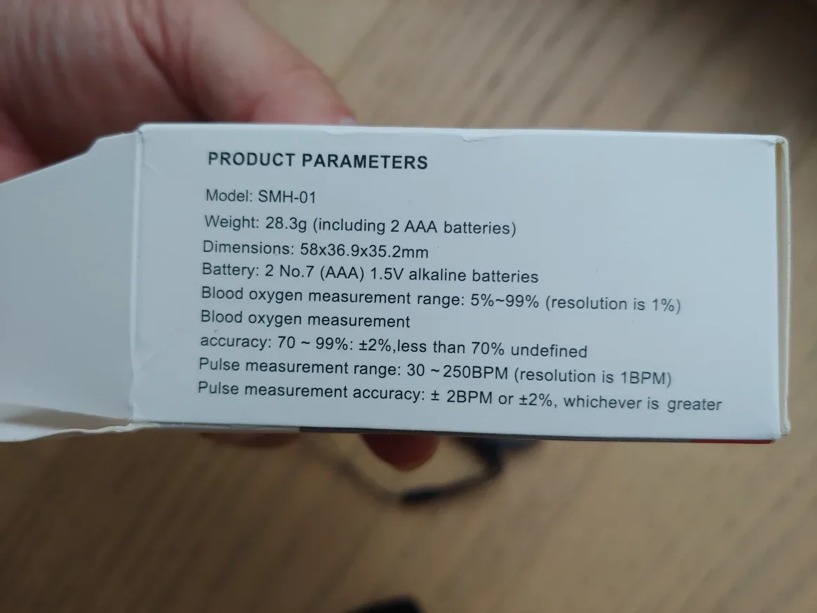 Oximeter, fingertip, SaO2 and Pulse Rate, NEW, Digital LED, image indicator(7)