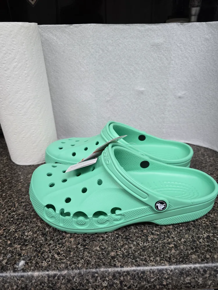 New Crocs Cutie Clogs, Size 11, Seafoam thumbnail