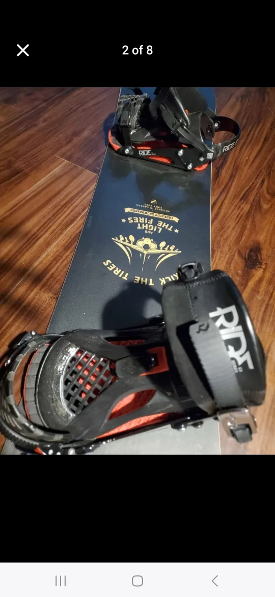 endeavour pro snowboard limited edition with bindings image indicator(2)
