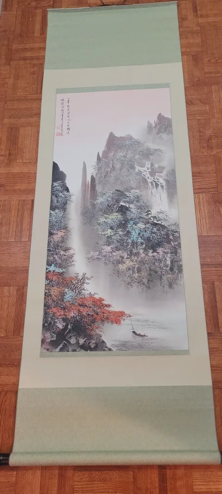 Chinese scroll print thumbnail