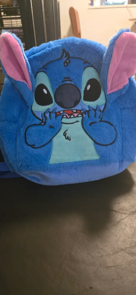 Disney Stitch Plush Backpack thumbnail
