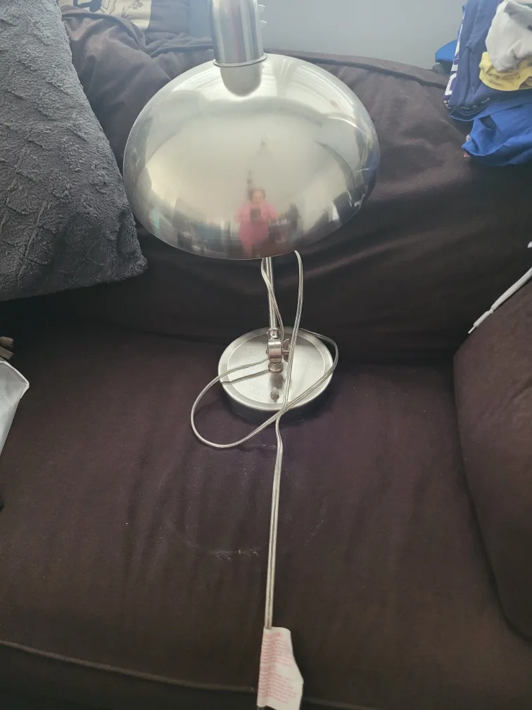 Silver Desk Lamp image indicator(3)