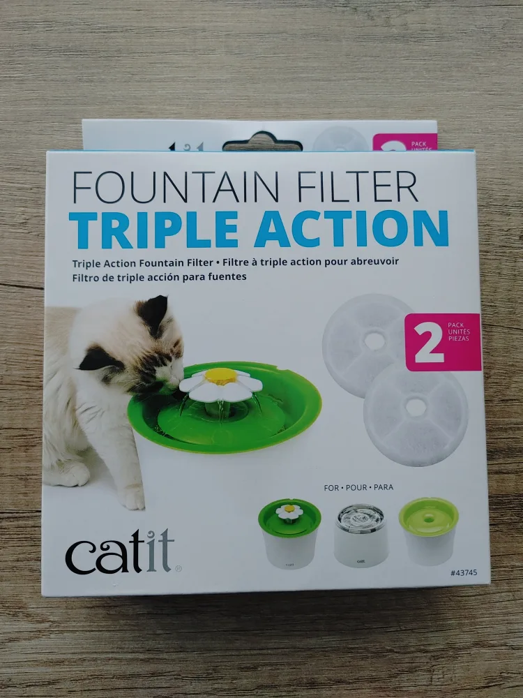 Catit Water Fountain Filters x2 thumbnail
