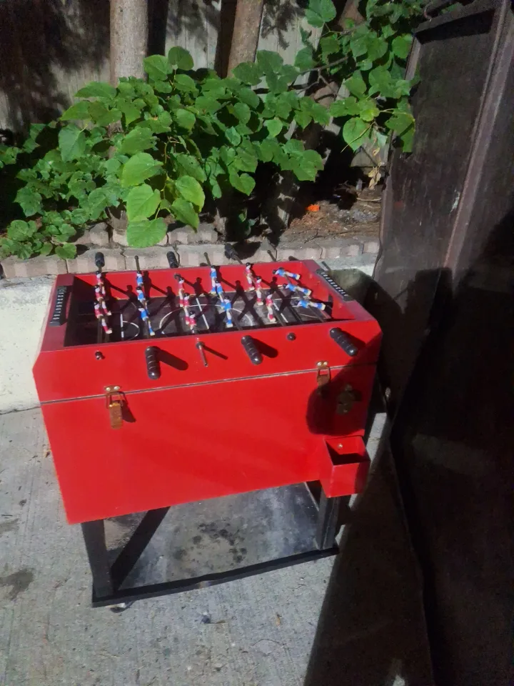 Cooler/Foosball Table - Red thumbnail