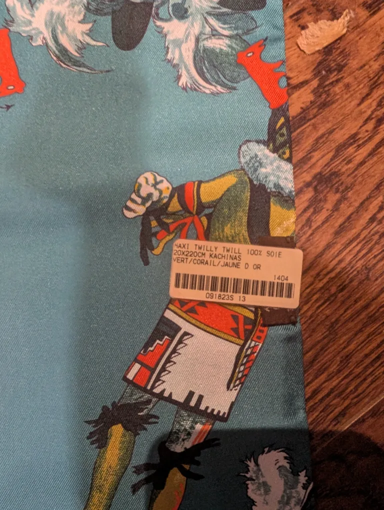 Hermès Twilly Scarf - New in box image indicator(4)