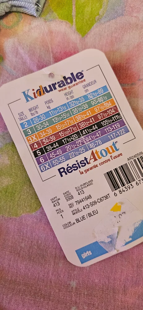 Cherokee Blue T-Shirt - Size 2 image indicator(3)