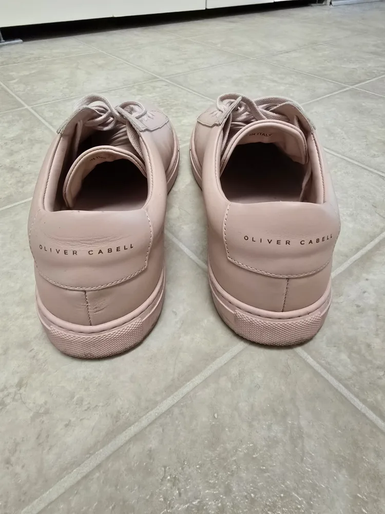 Oliver Cabell Low 1 Pink Leather Sneakers image indicator(3)