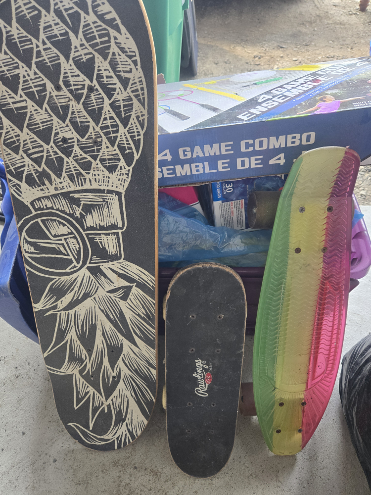 Skateboards (3) - Death Valley, Rawlings, Rainbow
