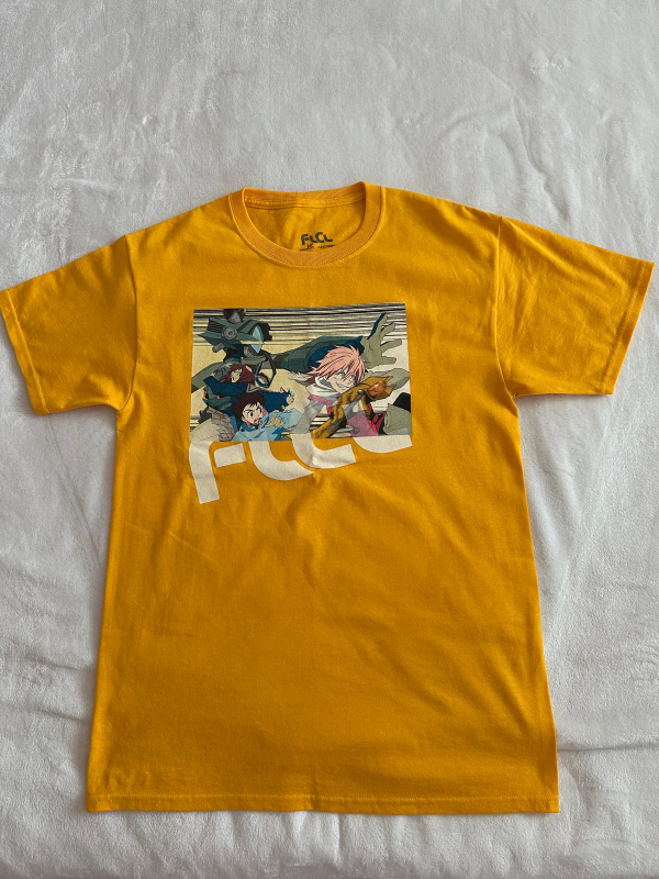 FLCL Graphic T-Shirt Yellow