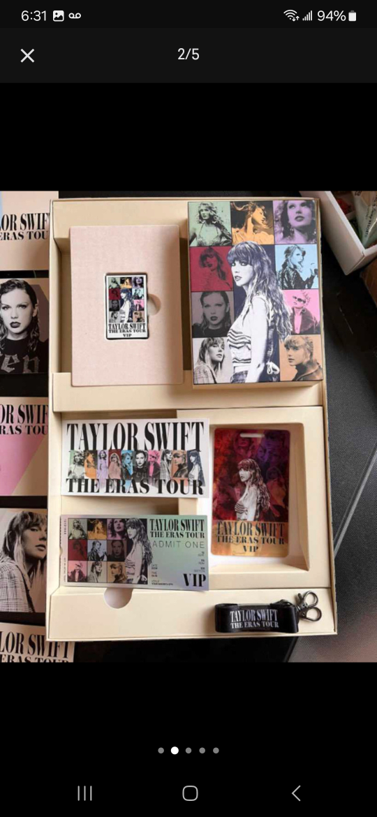 Taylor Swift The Eras Tour VIP Box Set
