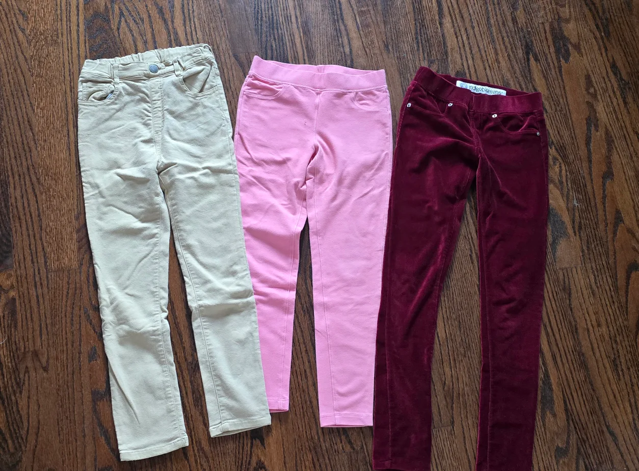 Girls' Indigo Rein & Tex Basic Pants - Size 9-10 thumbnail