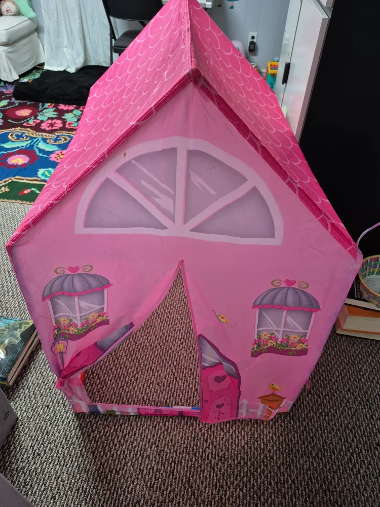 Pink Kids Play Tent thumbnail