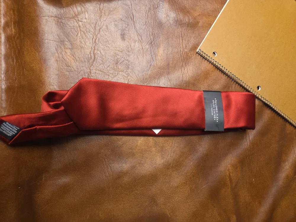 Haggar Tailored Flex Tie - Red thumbnail