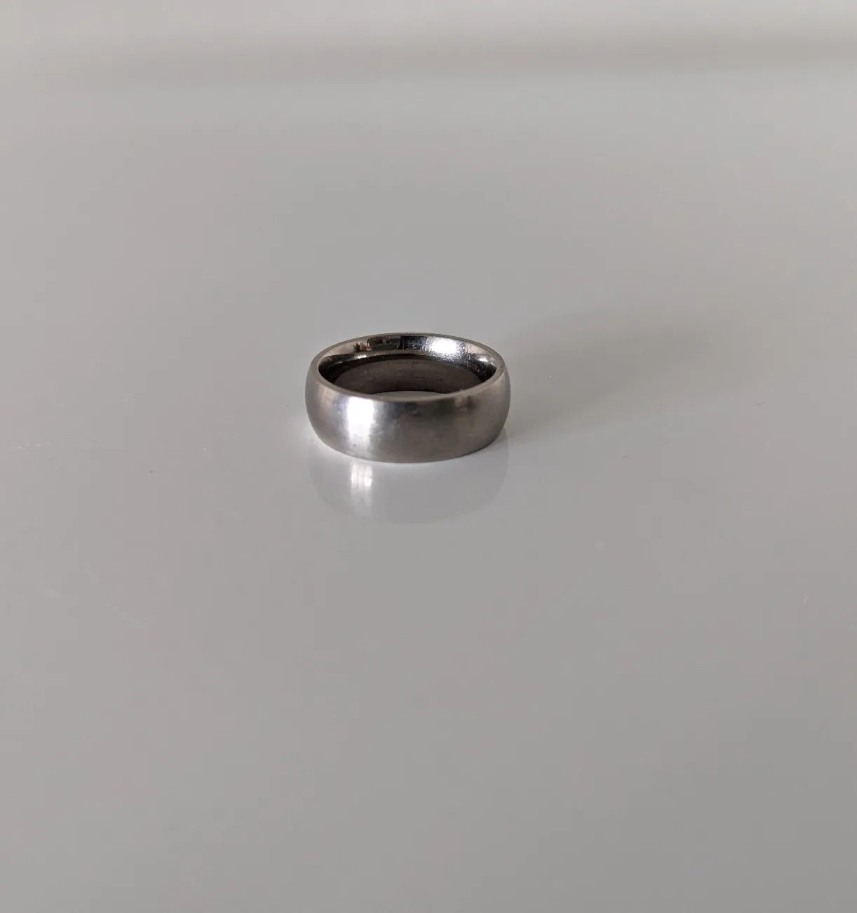 King Will 7mm Titanium Ring Brushed Matte /size 7 thumbnail