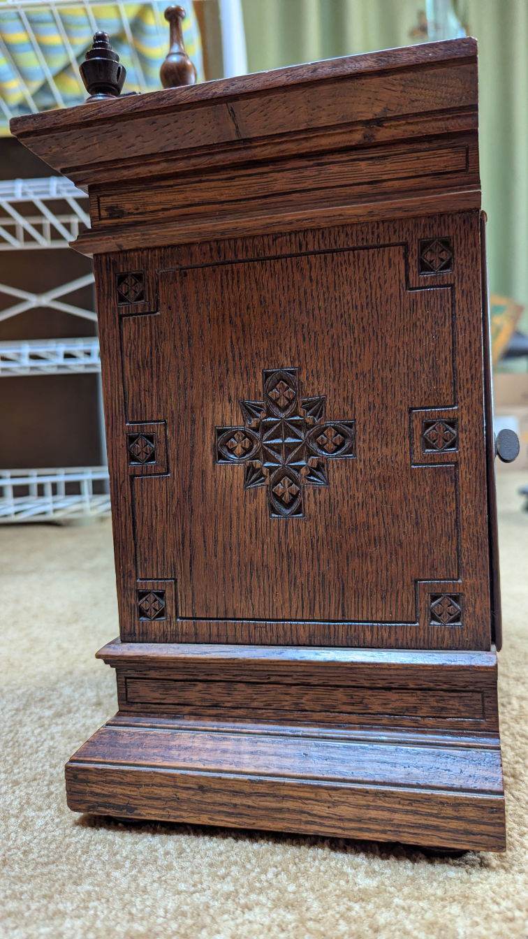 Antique W&H Son Mantle Clock - photo 5