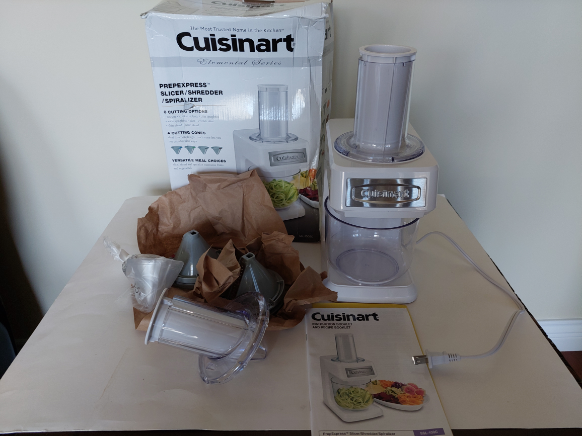 New Cuisineart PrepExpress Slicer Shredder