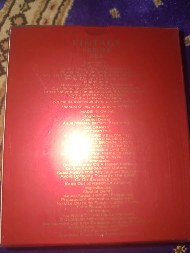 Vintage Heroes Red Eau de Parfum 100ml image indicator(2)