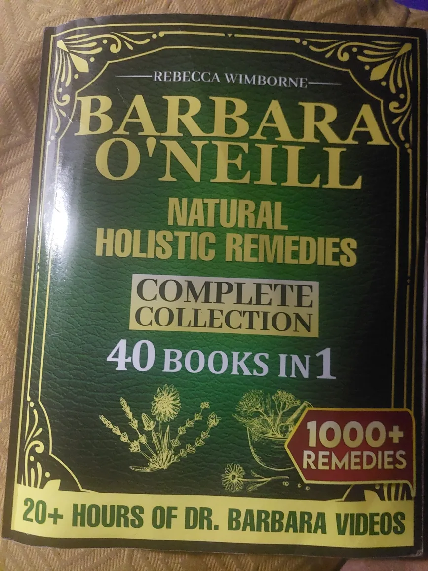 Barbara O'Neill Natural Holistic Remedies Book thumbnail