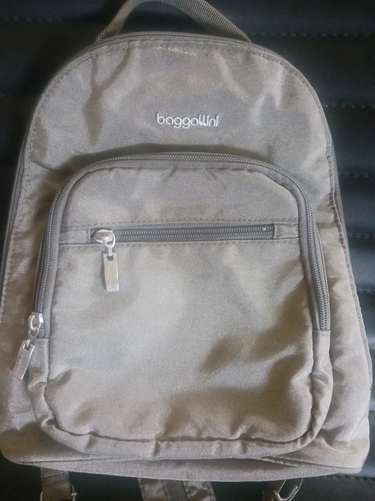 Baggallini Olive Green Backpack thumbnail