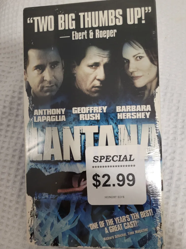 Lantana VHS Tape - 🇨🇦 thumbnail