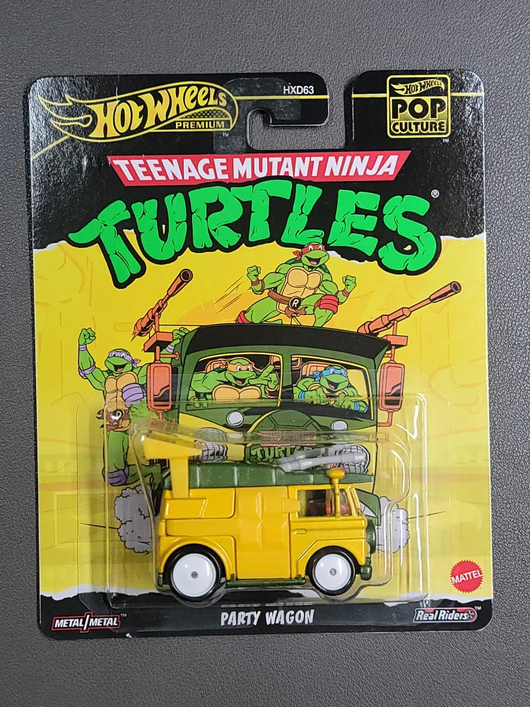 Hot Wheels TMNT Party Wagon thumbnail