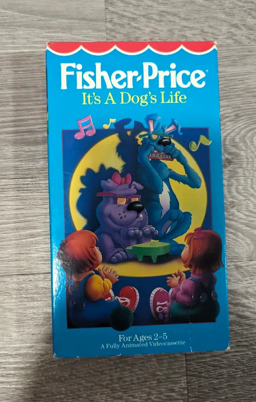 Fisher-Price It's A Dog's Life VHS Tape Movie thumbnail