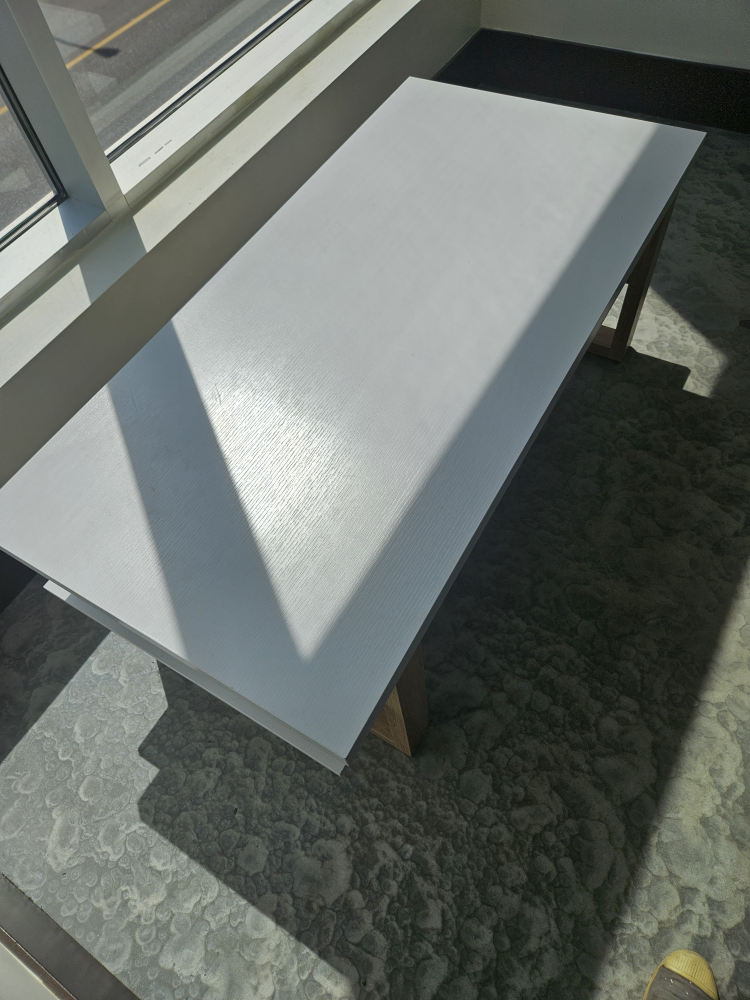 White & Wood Coffee Table - photo 2