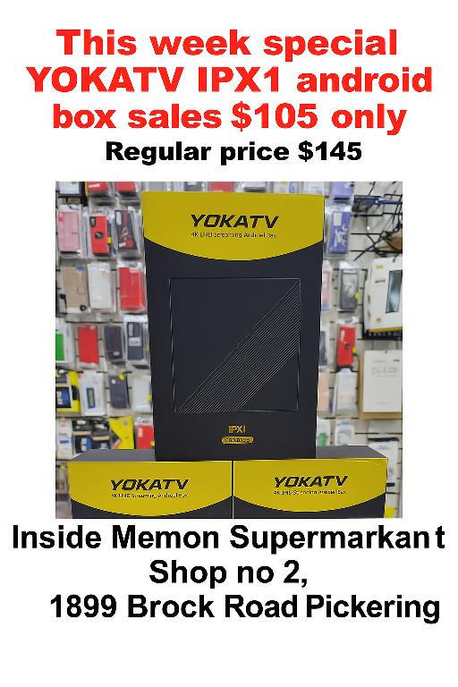 New Yokatv IPX1 4K Android Box - photo 4