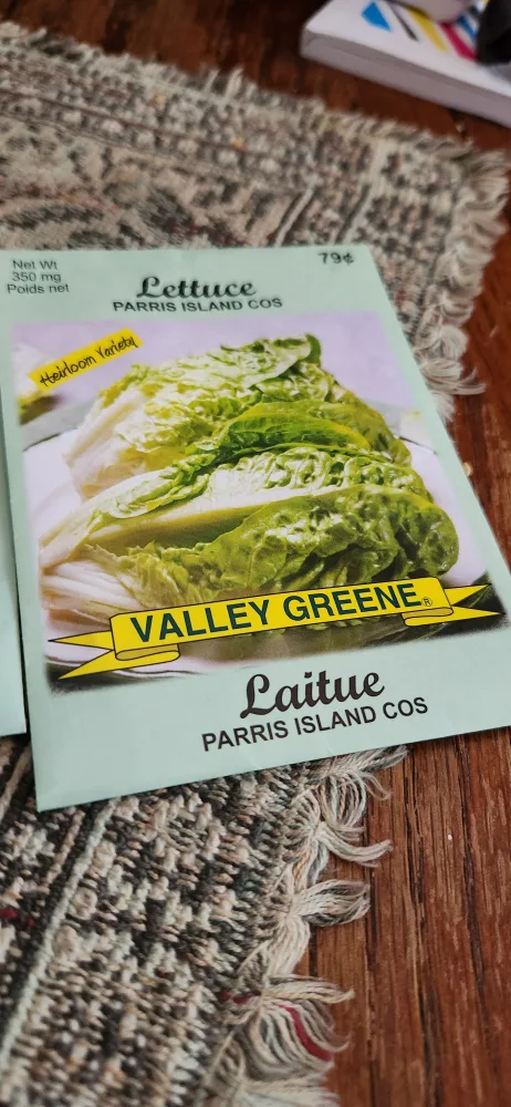 Valley Green Parris Island Cos Lettuce Seeds🇨🇦 thumbnail