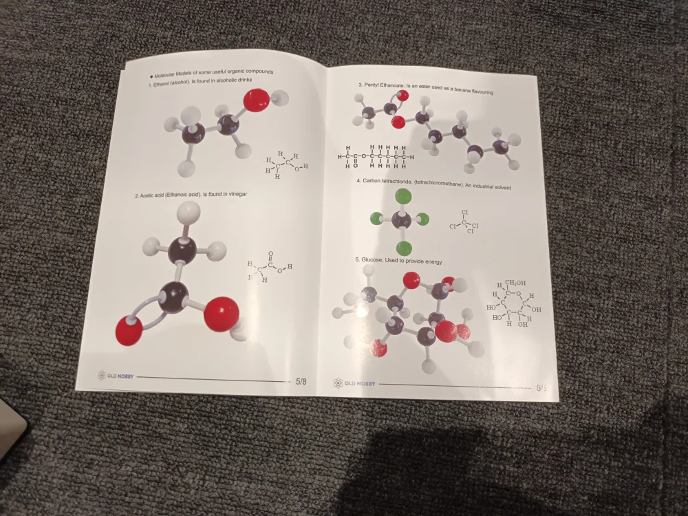 🇨🇦 Organic Chemistry Molecular Model Set Kit image indicator(2)
