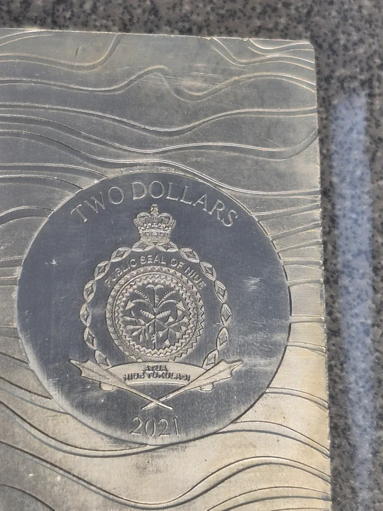 .999 Silver Star Wars: Mandalorian Beskar Bar- 2x 1 Oz bars image indicator(2)