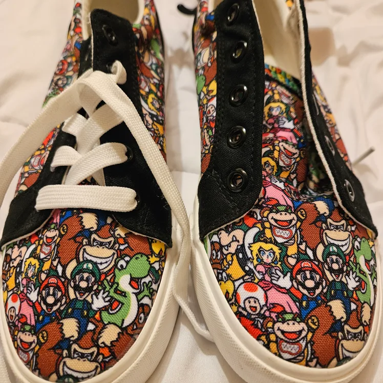 New Super Mario Sneakers - Size 9 thumbnail