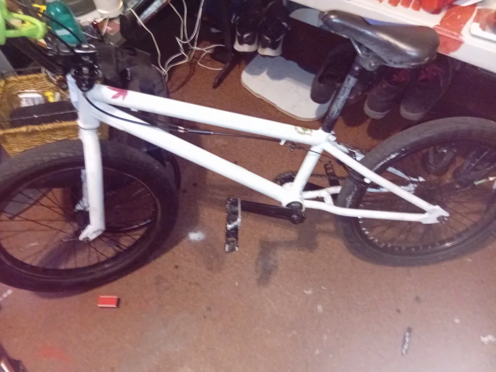 White BMX Bike thumbnail
