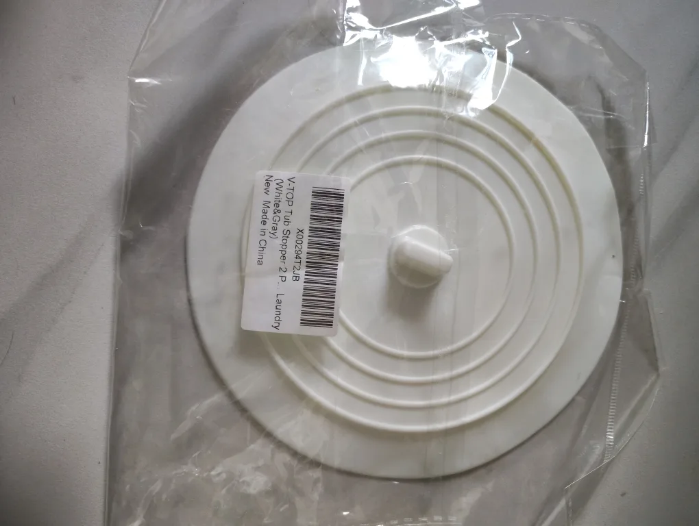 New V-TOP Tub Stopper (White) thumbnail