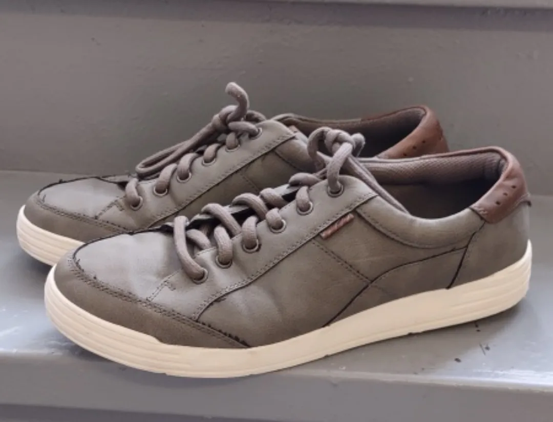 Nunn Bush Men's Size US 9.5 Grey Casual Shoes image indicator(4)