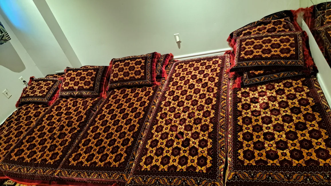 Afghan Floor Cushions (Toshaks), 5 Sets thumbnail