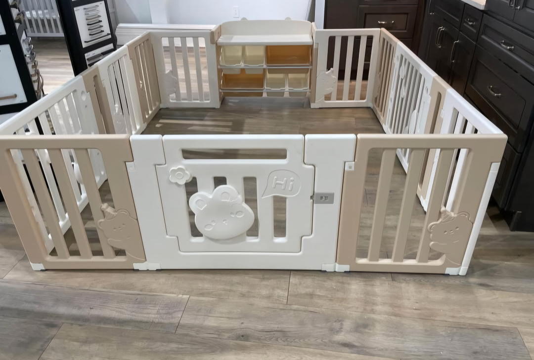 Kids Playpen with Storage Organizer - photo 2