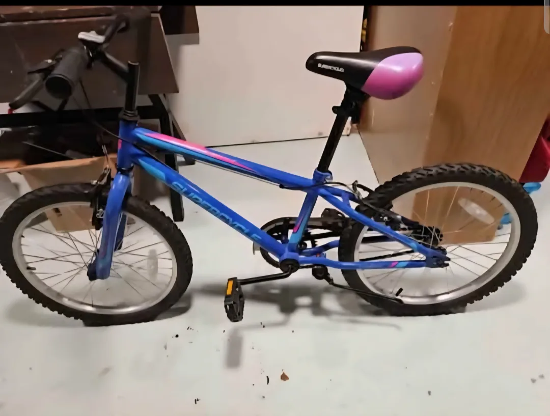 Supercycle Kids' Bike - Blue & Pink thumbnail