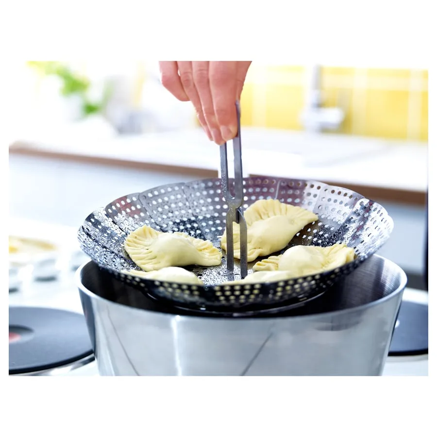 KLOCKREN  Steamer insert, stainless steel thumbnail