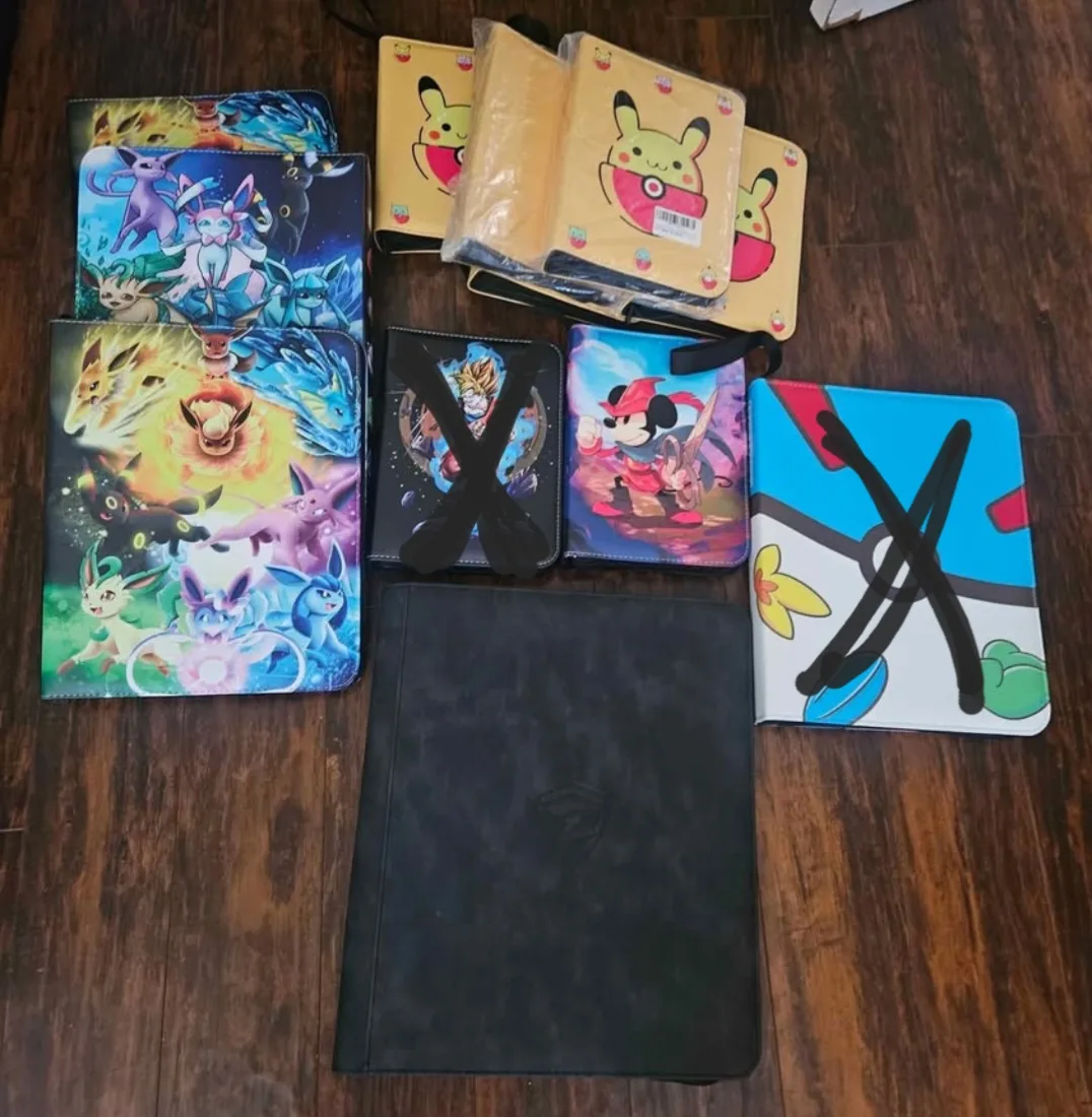 Pokemon Card Binders Small/Large/XL/Double Deck Boxs thumbnail